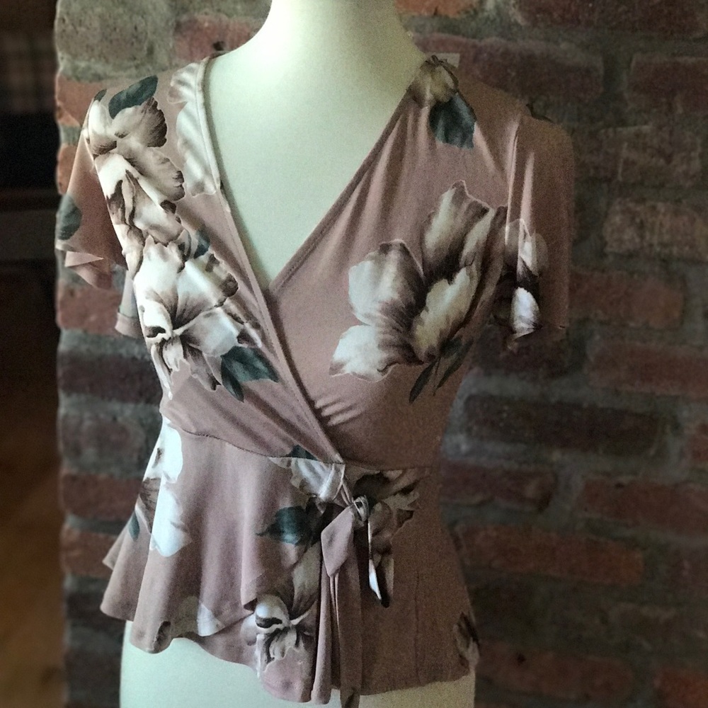 Women's floral blouse